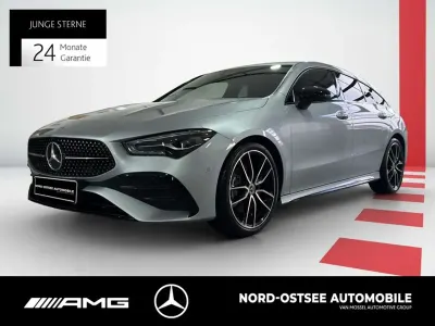 Gebraucht Mercedes CLA200 AMG 150 PS (110 kW) 2025 Metalliclack hightechsilber Kombi