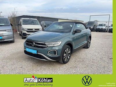 Gebraucht VW T-Roc Cabriolet Goal 150 PS (110 kW) 2025 Petroleum blue metallic Cabrio