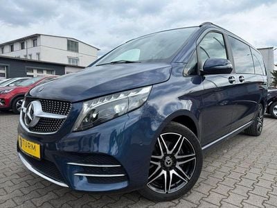 Usata Mercedes V250 AMG line 190 CV (139 kW) 2023 Blu Monovolume