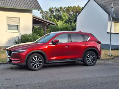Gebraucht Mazda CX-5 Sports-Line 184 PS (135 kW) 2018 Rot SUV