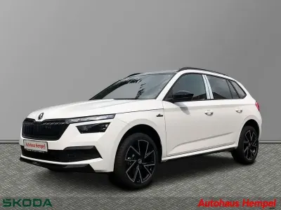 Gebraucht Skoda Kamiq Monte Carlo 110 PS (80 kW) 2021 Weiß SUV