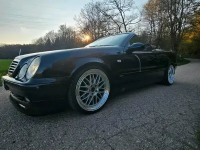 Gebraucht Mercedes 320 218 PS (160 kW) 1999 Schwarz Cabrio