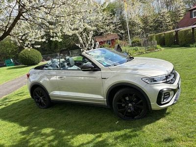 Gebraucht VW T-Roc Cabriolet R-line 150 PS (110 kW) 2022 Beige Cabrio