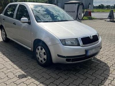 Gebraucht Skoda Fabia 2004 Silber Kleinwagen