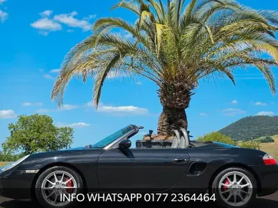 Gebraucht Porsche Boxster S 252 PS (185 kW) 2002 Schwarz Cabrio