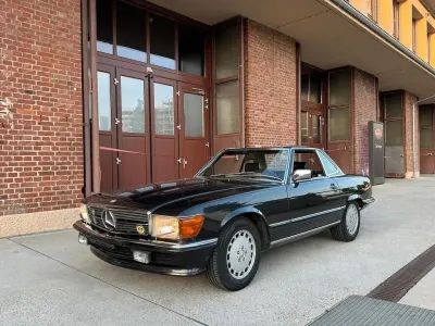 Gebraucht Mercedes SL500 1988 Schwarz Cabrio