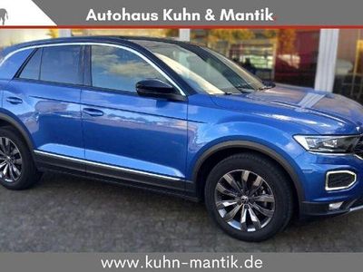 Second-hand VW T-Roc Sportline 150 CP (110 kW) 2021 Albastru SUV