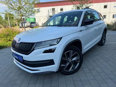Gebraucht Skoda Kodiaq SportLine 190 PS (139 kW) 2021 Weiß SUV