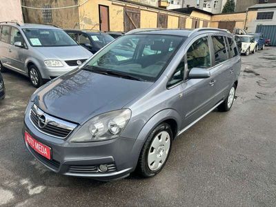 gebraucht Opel Zafira Edition*Euro 4*AHK*Klima*7-Sitzer*Allwetterr.*