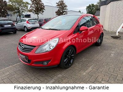 Gebraucht Opel Corsa Color Edition 87 PS (63 kW) 2010 Rot Kleinwagen