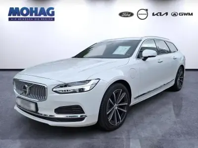 Gebraucht Volvo V90 Inscription 341 PS (250 kW) 2021 707) crystal weißperleffekt (weiss Kombi