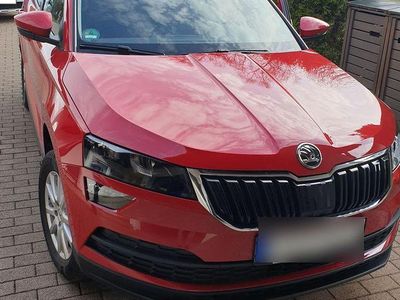 Gebraucht Skoda Karoq Ambition 116 PS (85 kW) 2018 Rot SUV