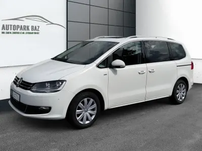 Gebraucht VW Sharan Comfortline 150 PS (110 kW) 2014 Weiß Van / Kleinbus
