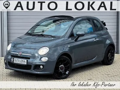 Usata Fiat 500C 69 CV (50 kW) 2014 Grigio Cabrio