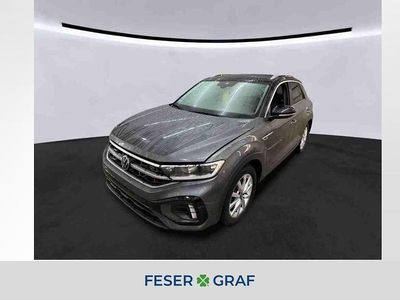 Usado VW T-Roc R-line 150 HP (110 kW) 2022 Cinzento SUV