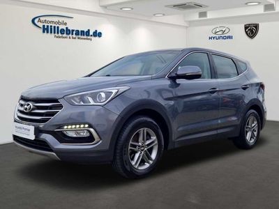 gebraucht Hyundai Santa Fe blue 2.0 CRDI 2WD Trend