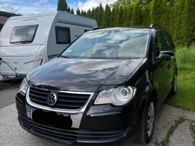 Gebraucht VW Touran 140 PS (102 kW) 2007 Schwarz Van / Kleinbus