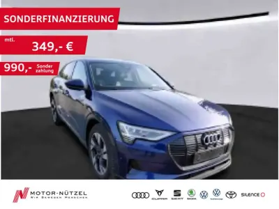 Usata Audi e-tron S-Line 300 kW (408 CV) 2022 Blu SUV
