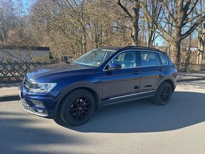 Second-hand VW Tiguan Comfortline 150 CP (110 kW) 2018 Albastru SUV