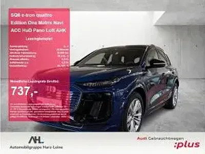 Gebraucht Audi SQ6 e-tron Edition .1 359 kW (489 PS) 2024 Blau SUV