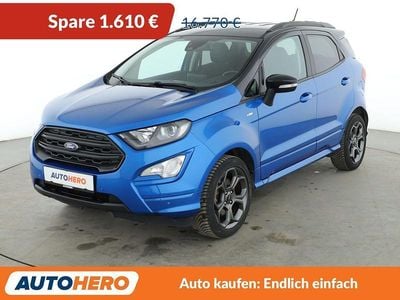 Gebraucht Ford Ecosport ST-Line 125 PS (91 kW) 2020 Blau SUV