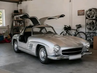 Gebraucht Mercedes SL300 200 PS (147 kW) 1956 Silber Coupé