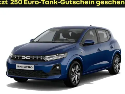 Nouvelle Dacia Sandero Expression 122 ch (89 kW) 2026 Bleue Berline