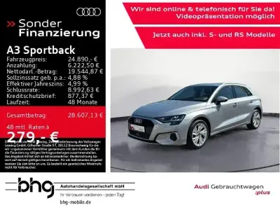 Gebraucht Audi A3 Advanced 150 PS (110 kW) 2023 Silber Limousine