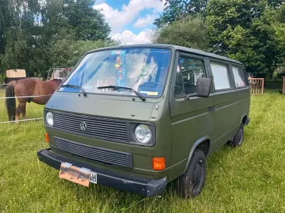 Gebraucht VW T3 60 PS (44 kW) 1984 Grün Van