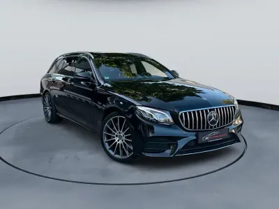 Gebraucht Mercedes E450 AMG line 367 PS (269 kW) 2019 Obsidianschwarz Kombi