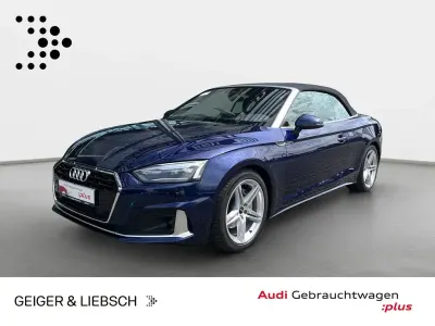 Gebraucht Audi A5 Cabriolet Advanced Plus 204 PS (150 kW) 2022 Blau Cabrio