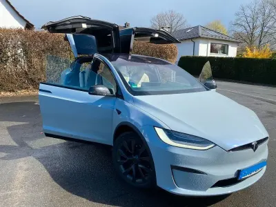 Gebraucht Tesla Model X Long Range AWD 492 kW (670 PS) 2023 Grau SUV