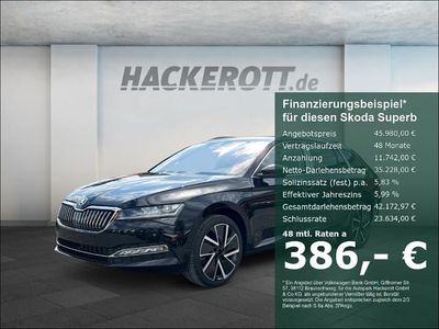 Schwarz Gebraucht 2024 Skoda Superb Style Kombi | 45.980 €