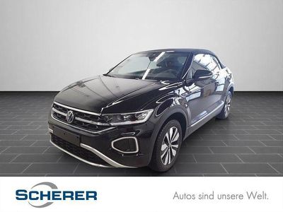 Gebraucht VW T-Roc Cabriolet Style 150 PS (110 kW) 2025 Deep black perleffekt schwarz Cabrio