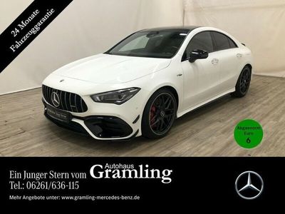 Gebraucht Mercedes CLA45 AMG AMG 421 PS (309 kW) 2020 Weiß Coupé