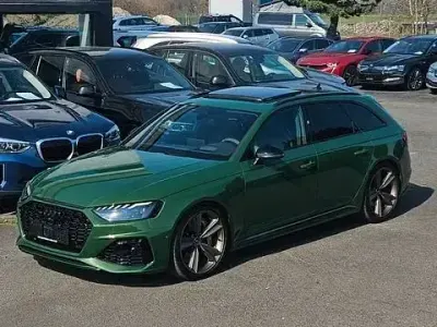 Gebraucht Audi RS4 Advanced 450 PS (330 kW) 2022 Grün Kombi