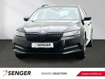 Brugt Skoda Superb SportLine 200 HK (147 kW) 2022 Sort Stationcar