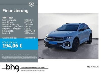 Gebraucht VW T-Roc R-line 150 PS (110 kW) 2025 Pure white SUV
