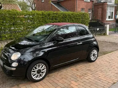 Używany Fiat 500C 69 KM (50 kW) 2015 Czarny Kabriolet