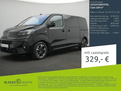 Gebraucht Opel Zafira Life Edition 179 PS (131 kW) 2026 Schwarz Van / Kleinbus