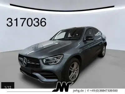 Używany Mercedes GLC400d AMG line 330 KM (242 kW) 2022 Szary Coupe