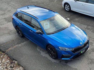 Gebraucht Skoda Octavia RS 200 PS (147 kW) 2024 Raceblau metallic Kombi
