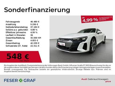 Gebraucht Audi e-tron GT quattro Ambiente 350 kW (476 PS) 2022 Ibisweiß Limousine
