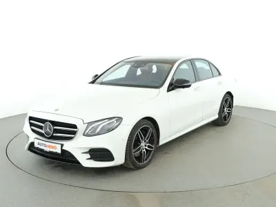Gebraucht Mercedes E220 AMG line 194 PS (142 kW) 2016 Weiß Limousine