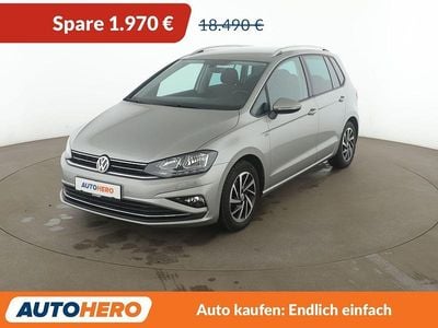 Gebraucht VW Golf Sportsvan Join 131 PS (96 kW) 2018 Grau Van / Kleinbus