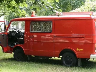 Gebraucht VW LT 90 PS (66 kW) 1985 Rot Van / Kleinbus