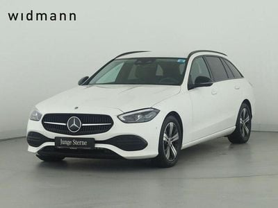 Gebraucht Mercedes C220 Avantgarde 200 PS (147 kW) 2023 Unilack polarweiss Kombi