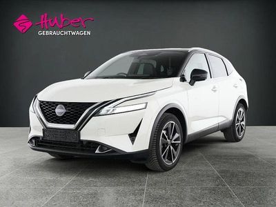 Gebraucht Nissan Qashqai Tekna 158 PS (116 kW) 2024 Pearl white/black m (metallic) SUV
