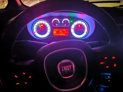 Gebraucht Fiat 500L 105 PS (77 kW) 2013 Rot Van / Kleinbus