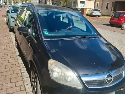 Gebraucht Opel Zafira 105 PS (77 kW) 2007 Schwarz Van / Kleinbus